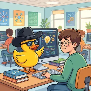 Egyetemi diák a laptopja előtt